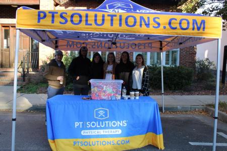 Monster Walk PT Solutions booth