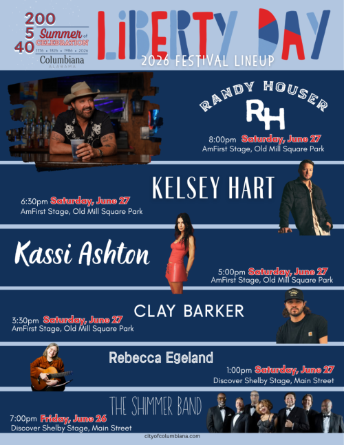 Liberty Day Line Up poster 2026