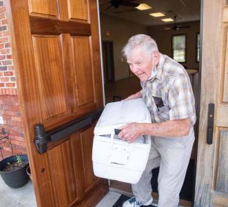 Senior carrying cooler